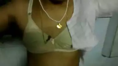 Kalpana Aunty Wearing Bra