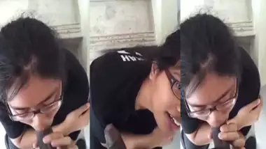 College girl sucking dick of her boyfriend