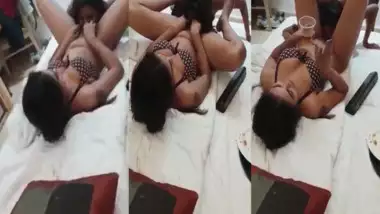Indian lesbians group sex in a hotel room video with audio