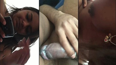 Indian sex scandal video of a buxom hottie riding cock