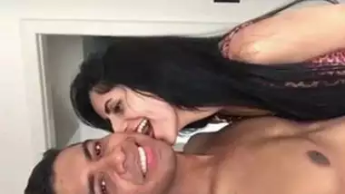 Indian beauty lover kissing and sucking his Dick