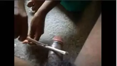 Oil Cock Massage By Village Bhabhi