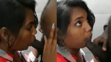 Tamil girl sucking dick inside toilet