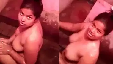 After sex chubby Desi cutie washes XXX body while neighbor spies on her
