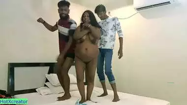 Indian hot naked dance and after party threesome sex!! Hindi sex