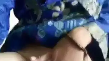 Cute gal fingering bawdy cleft on selfie cam episode