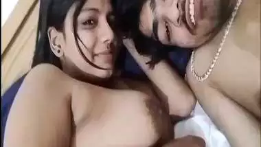 Big boob GF enjoying sex session with lover