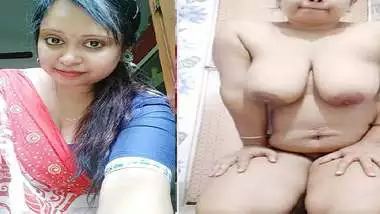 Milky huge boobs Bengali boudi nude viral video making